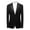 Black, variant on Men's Slim Fit Blazer Jackets Suit Single Row One Button Lightweight Sport Coats Casual Top Red