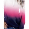 thumbnail image 2 of Gradient Drawstring Long Sleeve Hoodie, 2 of 3