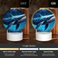 thumbnail image 3 of Balery Colorful Ocean Whale Pattern Acrylic Night Light Gift with 3 Color ModesTouch-Sensitive LED Lamp Perfect Gift for Mother's Day, Birthday, or Christmas, 3 of 9