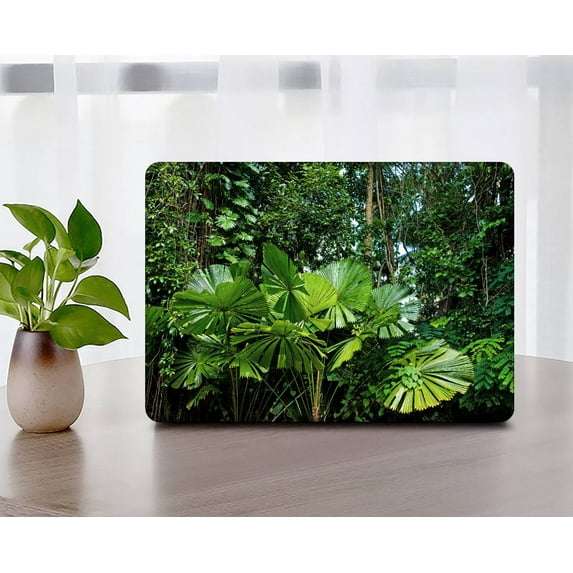 KSK KAISHEK Hard Protective Shell Case Cover for Newest MacBook Pro 15 inchs( Touch ID, 2019 2018 2017 2016) Model A1990&A1707 Plants series 0322