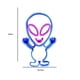 thumbnail image 4 of Naiovety Neon Light Alien Shape Durable Power Hanging Saving Transparent Lighting Lamp Gift Accessory Energy Cord Bar Game Kits de decoración para fiestas No.2, 4 of 6