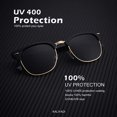 thumbnail image 2 of Polarized Sunglasses for Men and Women Semi-Rimless Frame Driving Sun glasses 100% UV Blocking, 2 of 6