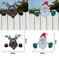 thumbnail image 3 of Adorno navideño Accesorios de fiesta temáticos navideños personalizados Valla para exteriores, 3 of 5
