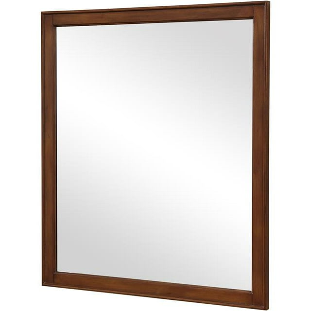 Elegant Decor VM13032WT Lexington 32 Po Miroir Traditionnel&44; Noyer