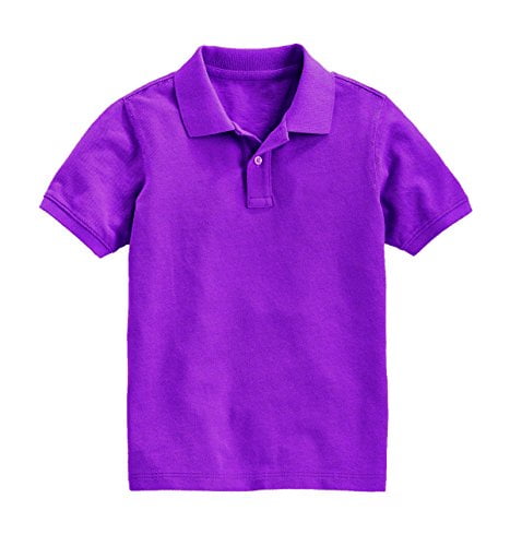 boys purple polo