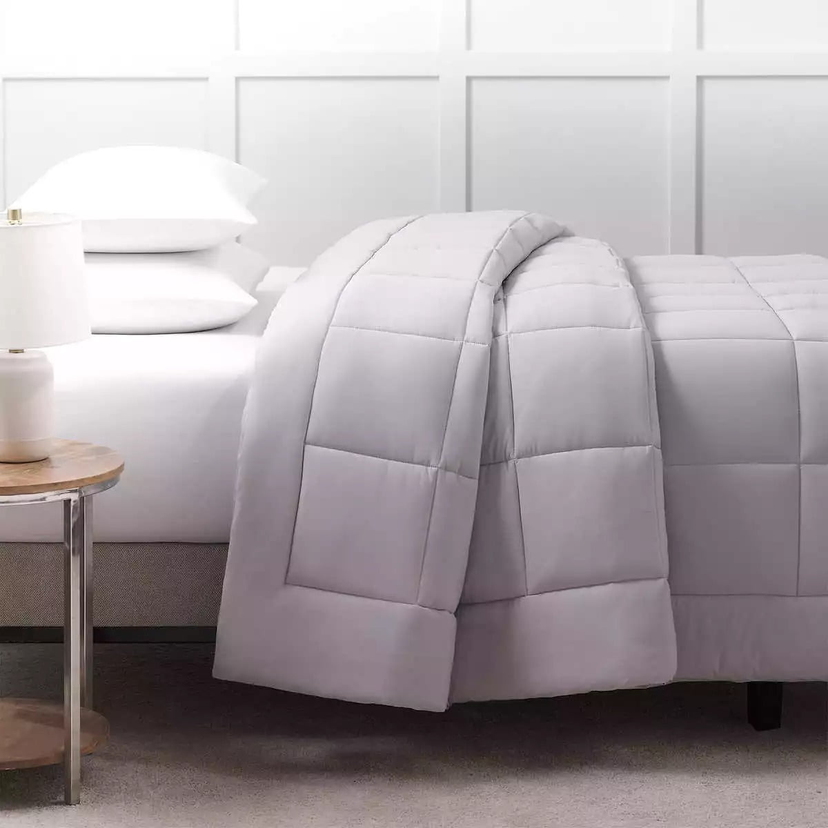 Allied Home Down Below Zero Cooling Comforter, Gray Queen