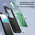 thumbnail image 3 of Ultra Thin Captivating Detachable Spring Case Film Integrated Case for Samsung Z Flip5 with PC and TPU Material, 3 of 7