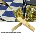 thumbnail image 3 of Alto Sax Reed,LADE 10Pcs Bamboo Reeds Sax Reed Altob B Sax Reed Professionally Tested, 3 of 9