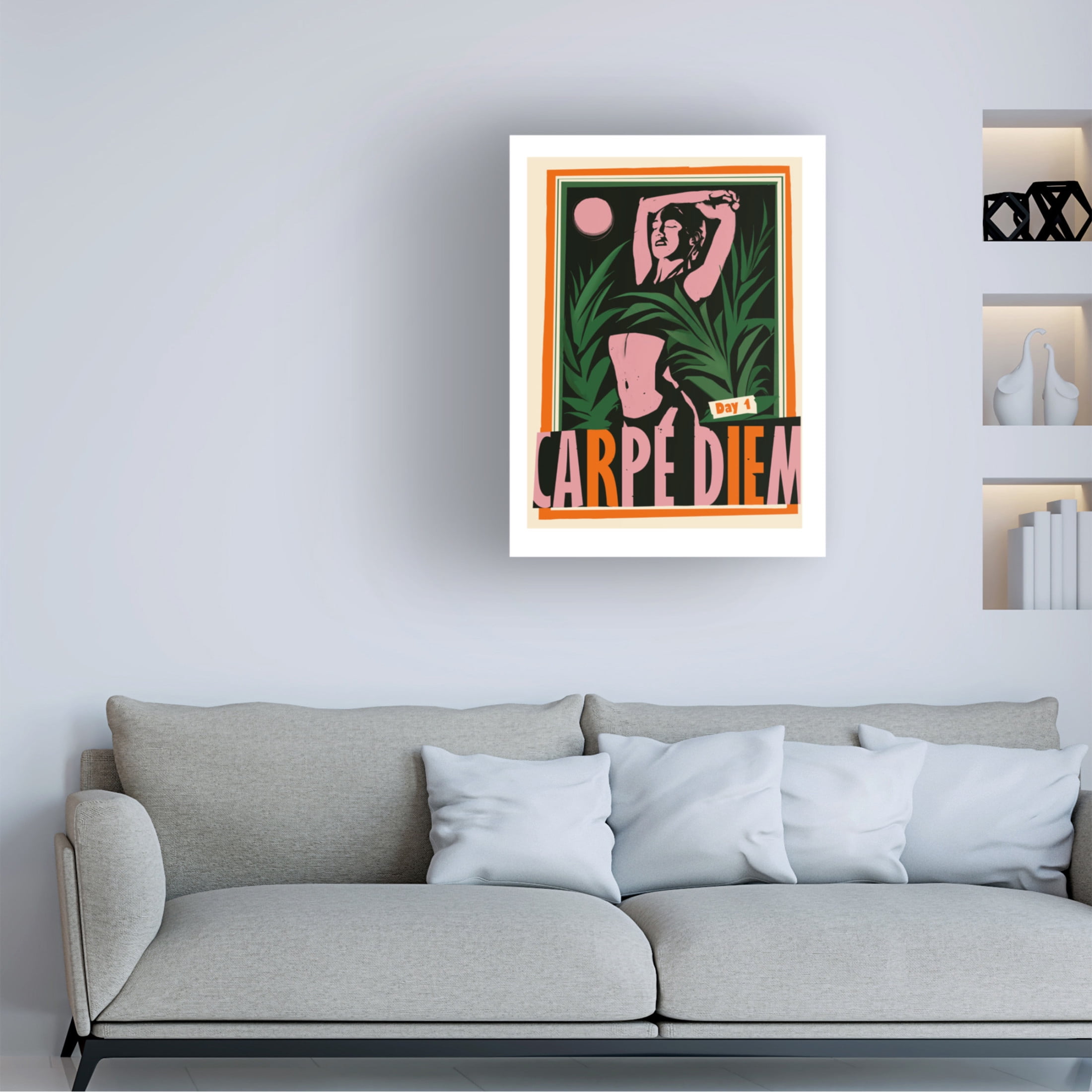 Trademark Fine Art Dionisis Gemos Carpe Diem Color Canvas Wall Art