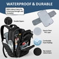 thumbnail image 3 of Diaper Bag MIRACOL Outdoor for Men w/ Changing Mat Black, 3 of 8