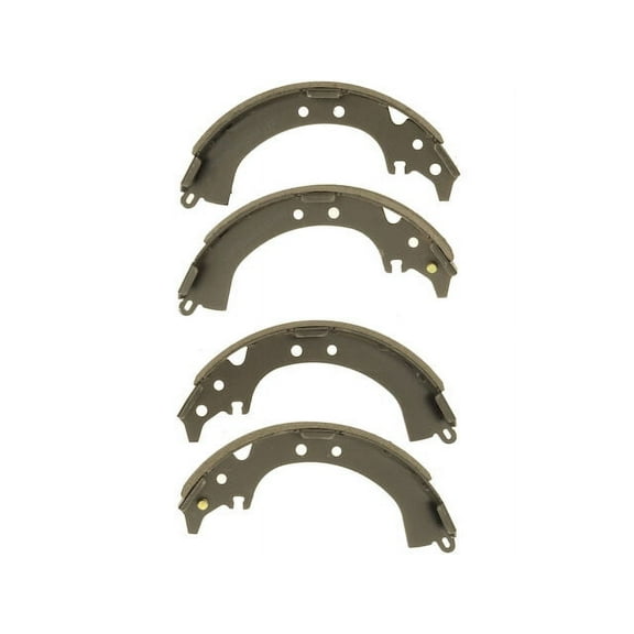 Rear Brake Shoe Set - Compatible with 1987 - 2006 Toyota Camry LE 1988 1989 1990 1991 1992 1993 1994 1995 1996 1997 1998 1999 2000 2001 2002 2003 2004 2005