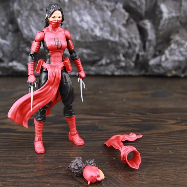 Marvel Legends Elektra Natchios Daredevil Lady 6 "figura de acción defensores juguetes modelo de muñeca