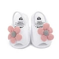 thumbnail image 7 of Mikilon Toddler Kids Baby Girls Summer Solid Color Flowers Non-slip Soft-soled Shoes Toddler Shoes for Girls 0-3 Month 2023 Summer Deals, 7 of 7