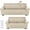 Beige, variant on 2 Pcs Sofa Covers Couch and Loveseat Covers Set Stretch Sofa Slipcover for Living Room Armchair Furniture Protector, Wrinkle Proof(Camel,Milk Silk)