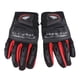 thumbnail image 2 of Guantes de motocicleta rojos talla L resistentes al desgaste Función de pantalla táctil Antideslizantes Transpirables Cómodos para competición de ciclismo, 2 of 14