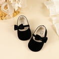 thumbnail image 5 of HsdsBebe Baby Girls Dress Shoes Infant Mary Jane Bowknot Soft Sole Shoes for Newborn First Walker, 5 of 8