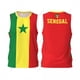 thumbnail image 3 of Camiseta deportiva de baloncesto para hombre con la bandera de Senegal, para correr, fitness, multifunción, sin mangas, con nombre personalizado exclusivo, 3 of 5