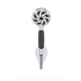 thumbnail image 1 of Oxygenics ETL Shower Head 92189 Fury; Hand Held With 72 Inch Hose; With 5 Function Spray Setting; 1.8 Gallon Per Minute Flow Rate; 3-3/4 Inch Diameter; 9.7 Inch Length; Chrome Plated, 1 of 4