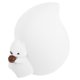 thumbnail image 3 of BRIGHTFUFU 1 UNIDS ARQUERACIÓN DE CASA DE LA CASA PAT LED LED NUESTRA LUZ USB CARGA DE SILICONA SQUIRREL PAT LÁMPARA, 3 of 8