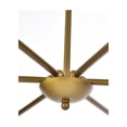 thumbnail image 4 of Cohen 42 inch pendant in black and brass, 4 of 8