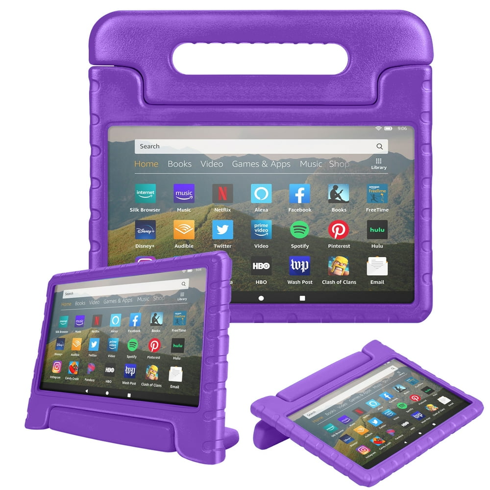 Shock Proof Case Compatible with Fire HD 8 Tablet (10th Gen, 2020