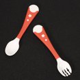 thumbnail image 6 of 2Pcs Baby Spoon Fork With Storage Box,Portable Infant Feeding Food Fork Spoon NonSlip Baby Tableware Set, Baby Food Tableware For Travel, Camping, Holiday, 6 of 7