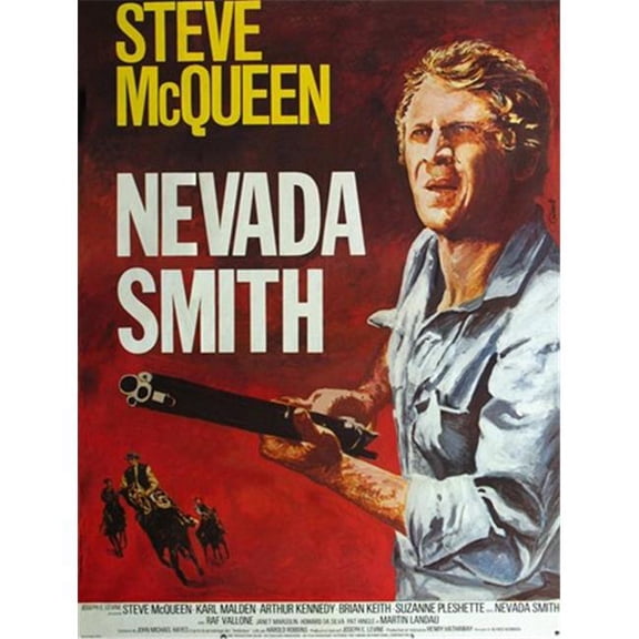 Pop Culture Graphics MOV416952 Nevada Smith Movie Poster, 11 x 17