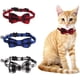 thumbnail image 1 of Collares para Gatos, Collar con Campana y Pajarita con Hebilla de Seguridad, Collares Ajustables para Gatitos y Gatos, Collar Antiestrangulamiento para Gatos 3PCS, 1 of 8