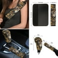 thumbnail image 6 of Renewold Wolf Camo Hunting Forest Car Accessories 12 PCS, Universal Car Seat Covers Steering Wheel Cover Seat Belt Pad Armrest Cover Coasters Handbrake Gear Shift Cover Universal Car Interior Decor, 6 of 7