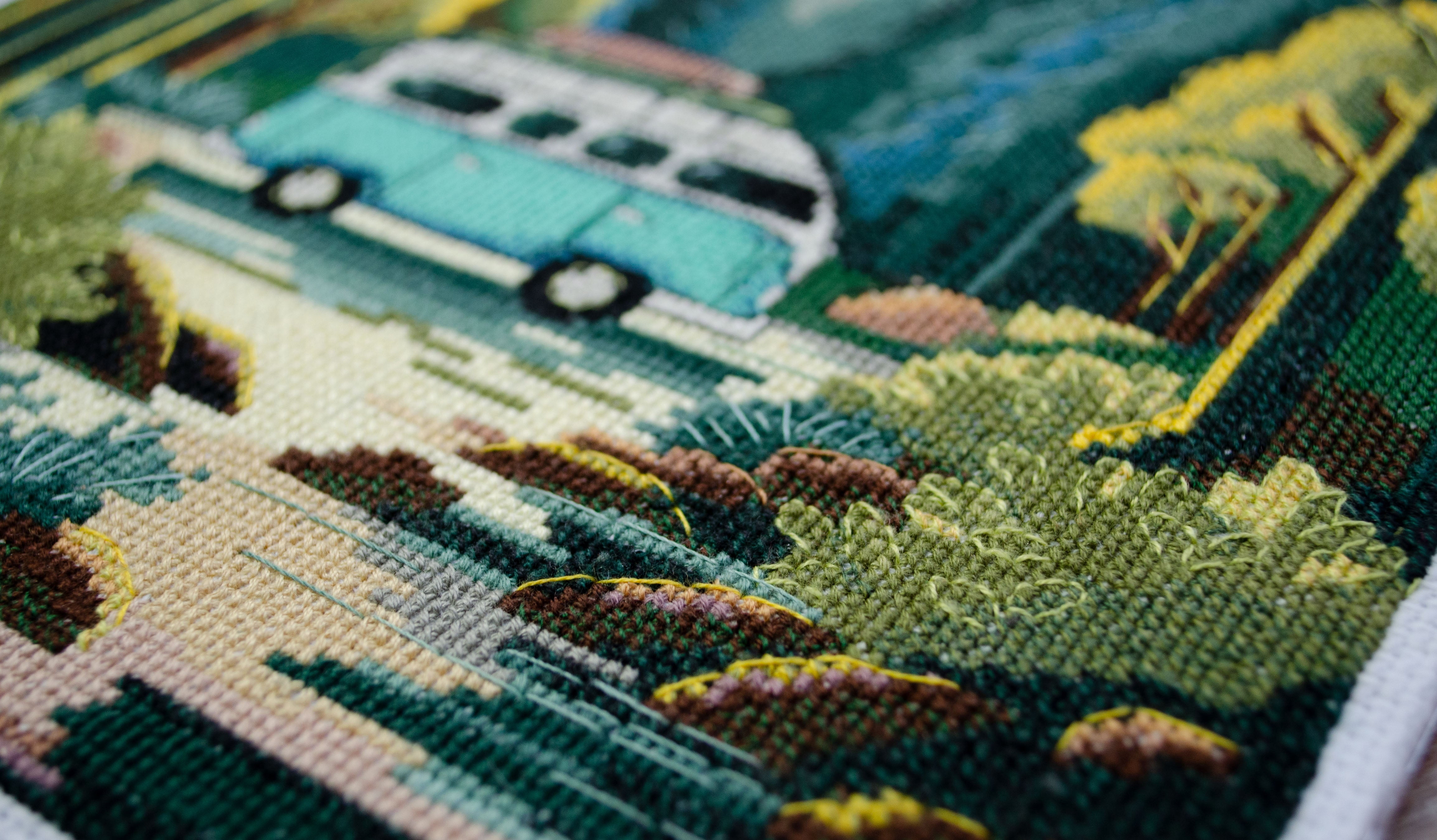 Cross-stitch kits Thirst for adventure AH-198