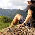 thumbnail image 2 of "The Castaway" Hawaiian Koa Wood Watch (47 mm Diameter, Copper and Black Silicone Band), 2 of 2