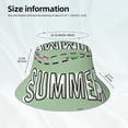 thumbnail image 3 of Cauagu Summer for Unisex Bucket Hat,Outdoor Summer Beach Fishing Sun Hat Hot Summer Reflective Bucket Hat Fun Outdoor Vacation Hat for Men and Women, 3 of 6