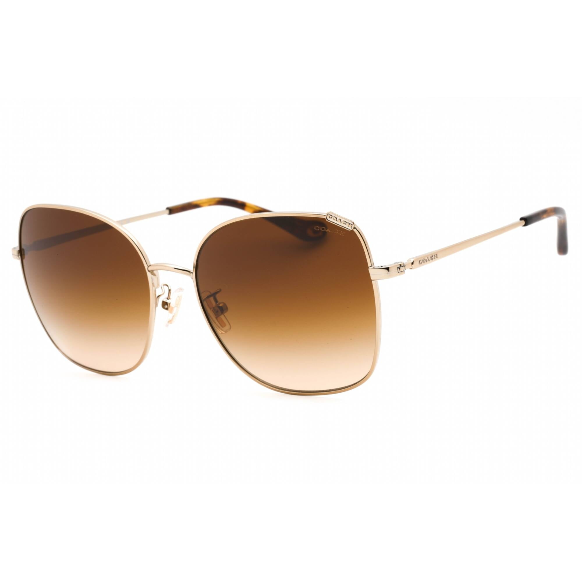 Sunglasses Coach HC 7141 90050J Cd477 Transparent Pink 