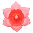 thumbnail image 1 of Velas de té LED de loto, velas, lámpara de loto budista, decoración, elección de color rojo, 1 of 9