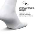 thumbnail image 2 of Feetures High Performance Max Cushion Classic Crew Sock for Women & Men - Moisture-Wicking Athletic Socks - White, M (1 Pair), 2 of 5