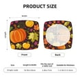 thumbnail image 5 of Rocae Autumn Harvest Pumpkin Joy for Square Cushion Cover,16.9" x 16.9" Couch Cover, Machine Washable-Two Pieces, 5 of 7