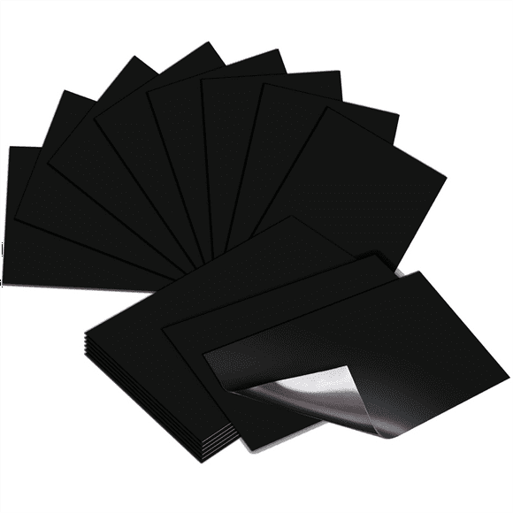 Magnetic Garage Door Window Hardware Faux PVC Fake Decorative Window Decals Kits for Car Metallic Garage,D