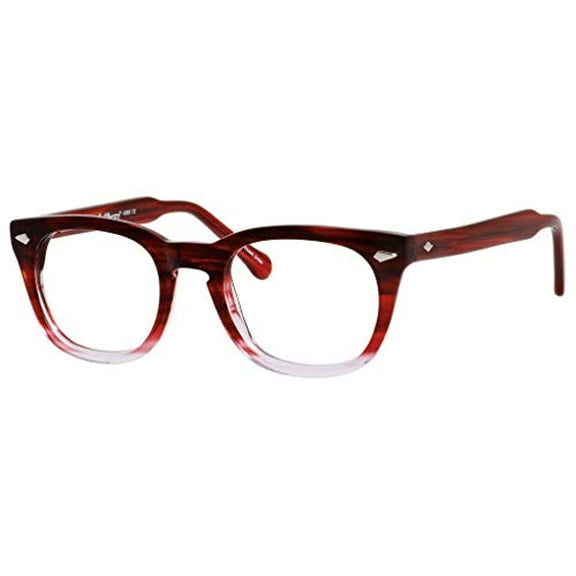 Hemingway H4668 Unisex Blue Light Blocking Filter A/R Lenses in Burgundy Fade 48 mm