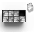 thumbnail image 2 of Molde para cubos de hielo 2 unidades silicona 8 cubos cuadrados grandes para whiskey cócteles café, 2 of 7