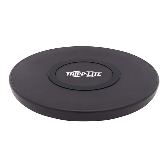 Tripp Lite Wireless Phone Charger - 10W, Qi Certified, Apple and Samsung Compatible, Black - Wireless charging pad - 10 Watt - 1.1 A - black - for P/N: U280-W01-QC3-1, U280-W02-A1C1