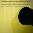 thumbnail image 5 of Uxcell 40x50cm Gel Color Filter Paper Film Yellow for Photo Studio, 5 of 5