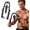Black, variant on Adjustable Hydraulic Twister Arm Trainer 22-440Lbs - 3-in-1 Chest Expander Home Gym Equipment, Full Body Strength Training for Arm, Chest & Core, Ideal Workout Gear for Men Women Home Fitness