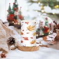 thumbnail image 2 of Yayeee Flameless Candles with Remote Flickering Battery Operated Multi Color Changing, Watercolor Autumn Leaves, 2 of 7