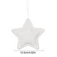 thumbnail image 3 of Colgante decorativo de tela con forma de estrella | Adorno colgante para la decoración del hogar | Decoración de ventanas | Regalo ideal para amantes de la naturaleza, 3 of 7