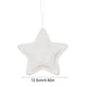 thumbnail image 3 of Colgante decorativo en forma de estrella | Juego de 5 adornos colgantes de vidrio marino multicolor | Tela reciclada ecológica | Idea de regalo para cumpleaños Navidades Inauguración de casa | 12,5, 3 of 7