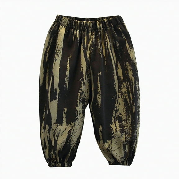 Hessimy Baby Boys Sports Pants Childrens Leggings Casual Home Clothes Pack Cargo Pants For Men Stretch Baby Boy Pants (AG,12-18 Months)