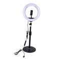thumbnail image 4 of 10 Pulgadas LED Selfie Parpadea Para Teléfono Inteligente Cámara Video Grabación Macarena Selfie Ring Light Ringlight, 4 of 7