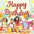 thumbnail image 3 of Cartel de cumpleaños JHZMCRX con purpurina roja, 3 of 7