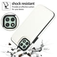 thumbnail image 2 of Feishell for Samsung Galaxy A42 5G Wallet Case with Card Holder,Double Magnetic Clasp Back Flip Kickstand Durable PU Leather Shockproof Card Slots Protective Phone Case for Women Men, White, 2 of 8