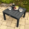 thumbnail image 3 of Highwood Adirondack Side Table - 24" W x 24" L x 16" H, Outdoor, Eco-friendly, Synthetic Wood, 3 of 6